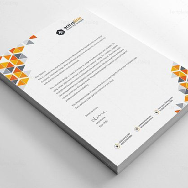 Letterhead Printing
